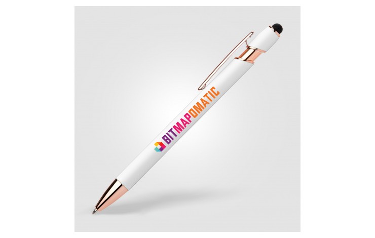 Ashby Rose Gold Pen w/ Stylus