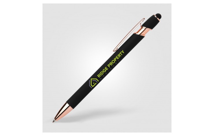 Ashby Rose Gold Pen w/ Stylus