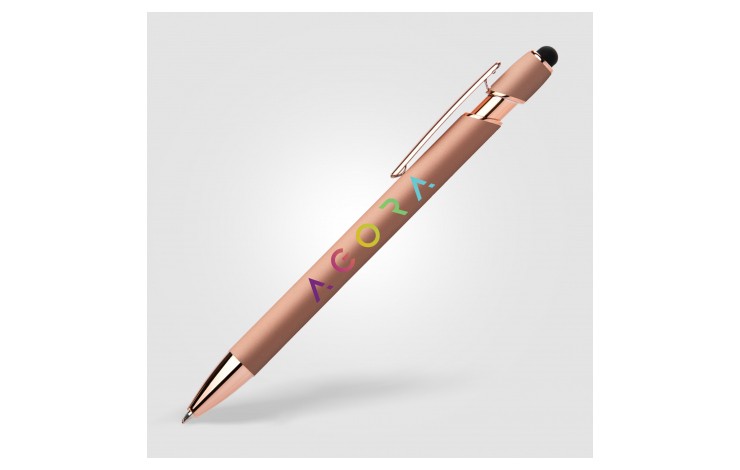Ashby Rose Gold Pen w/ Stylus