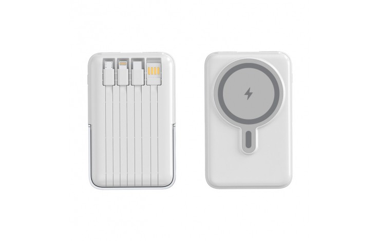 Aston 10,000mAh Magsafe Power Bank with built in Cables
