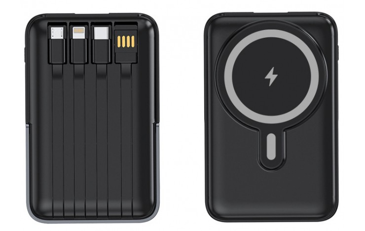 Aston 10,000mAh Magsafe Power Bank with built in Cables