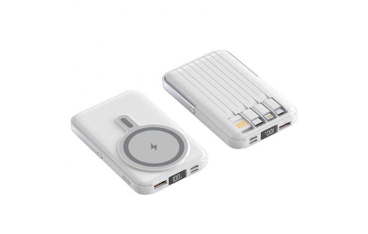Aston 10,000mAh Magsafe Power Bank with built in Cables