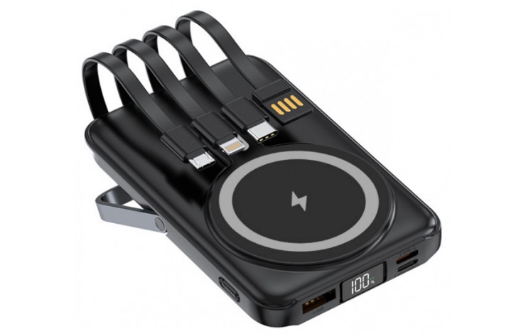 Aston 10,000mAh Magsafe Power Bank with built in Cables