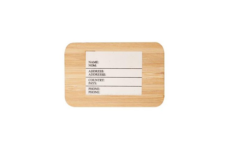 Azure Luggage Tag