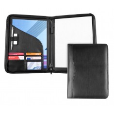 Balmoral Bonded Leather Zipped Folder