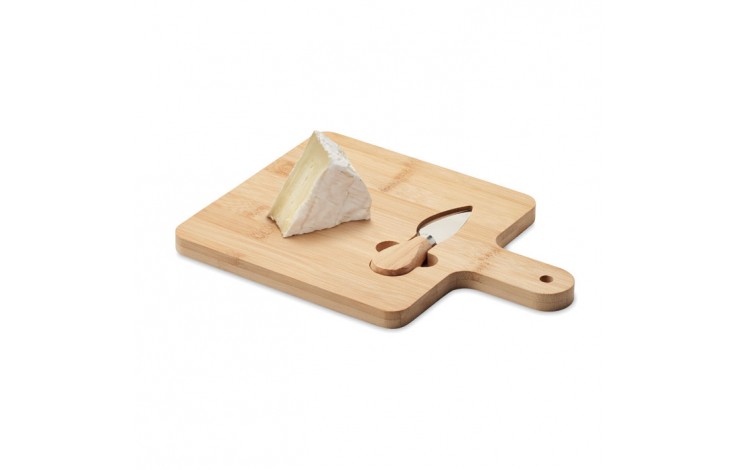 Bamboo Cheese Board Set