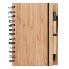 Bamboo Cover Notebook