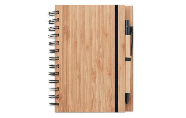 Bamboo Cover Notebook