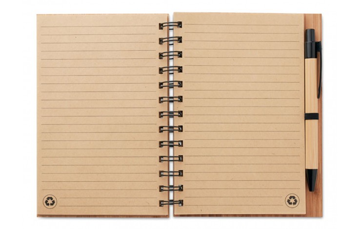 Bamboo Cover Notebook