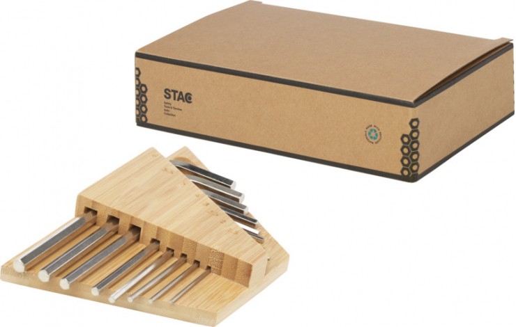 Bamboo Hex Key Tool Set