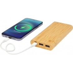Bamboo Powerbank 10,000MaH