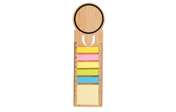 Bamboo Sticky Note Bookmark Set