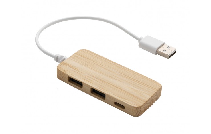 Bamboo USB Hub