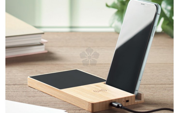 3-in-1 Bamboo Wireless Charger