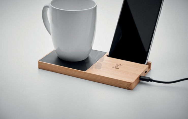 3-in-1 Bamboo Wireless Charger