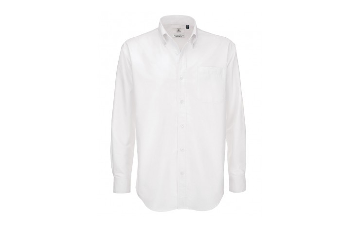 B&C Men's Oxford Long Sleeve Shirt