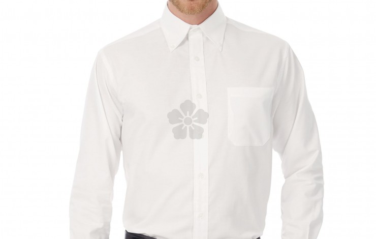 B&C Men's Oxford Long Sleeve Shirt