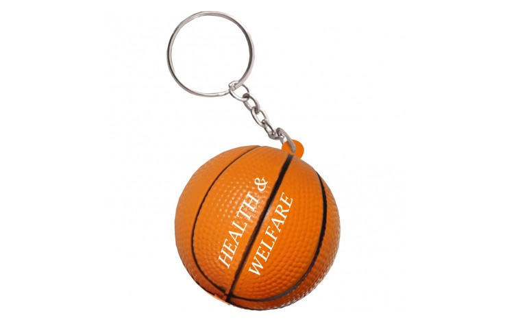 Basketball Stress Keyring