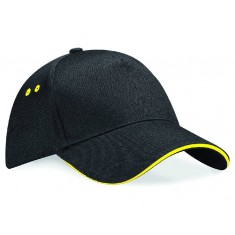 Beechfield 5 Panel Cap with Sandwich Peak