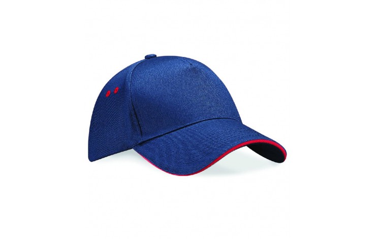 Beechfield 5 Panel Cap with Sandwich Peak