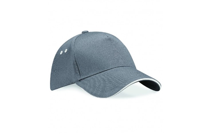 Beechfield 5 Panel Cap with Sandwich Peak