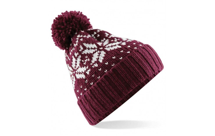 Beechfield Fair Isle Snowstar® Beanie