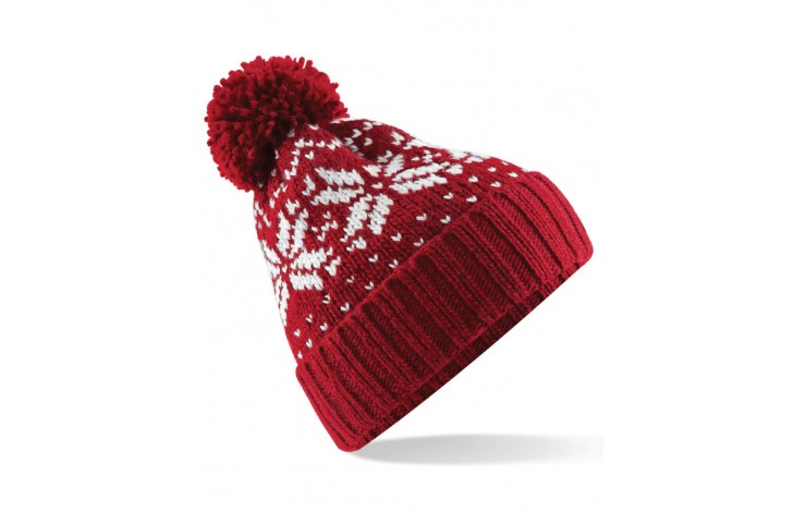 Beechfield Fair Isle Snowstar® Beanie