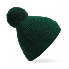 Beechfield Ribbed Pom Pom Beanie