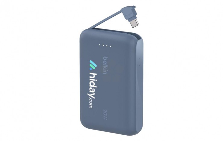 Belkin 10,000mAh Power Bank with Built-in Cable