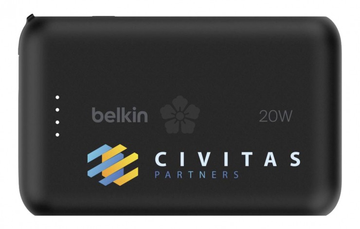 Belkin 10,000mAh Power Bank with Built-in Cable