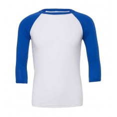 Bella and Canvas 3/4 Sleeve Baseball T-Shirt