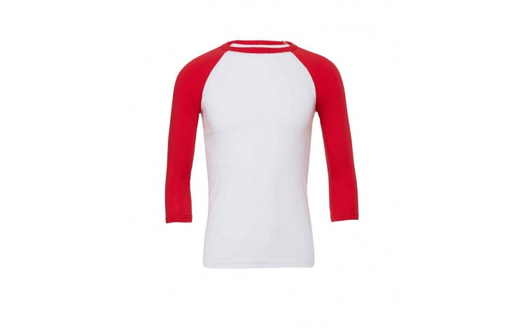 Bella and Canvas 3/4 Sleeve Baseball T-Shirt