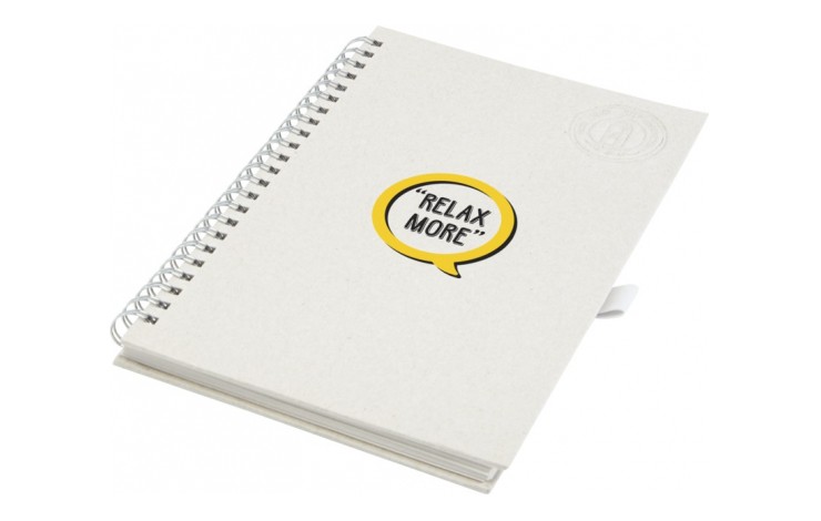 Milk Carton A5 Size Spiral Notebook