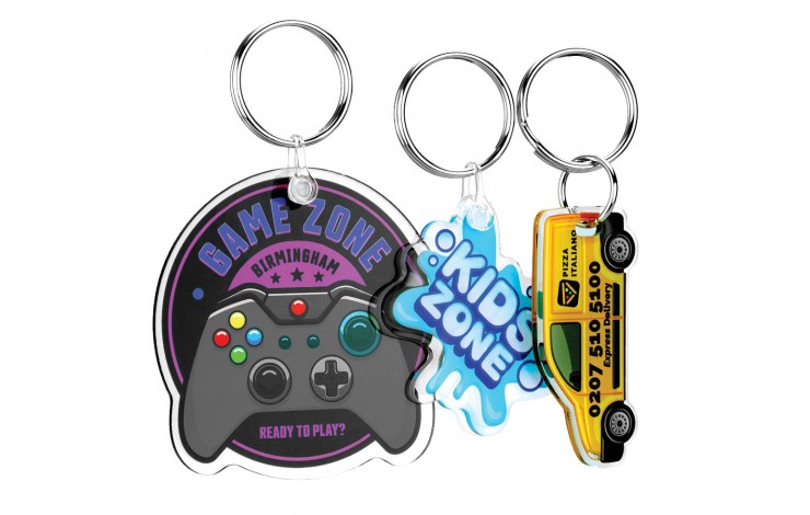 Bespoke Recycled Acrylic Keyring