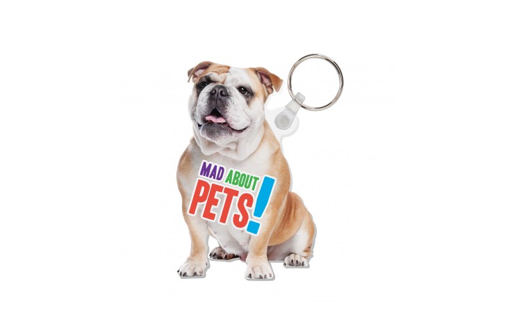 Bespoke Shaped Keyring