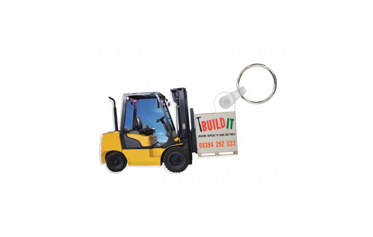 Bespoke Shaped Keyring