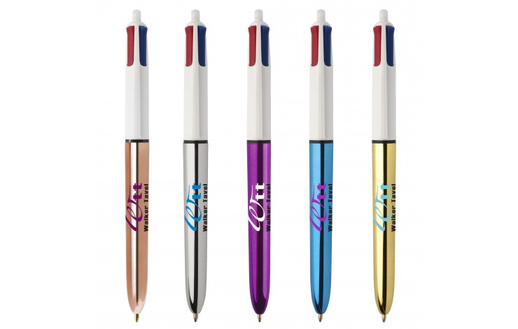 BIC 4 Colours Shine Ballpen