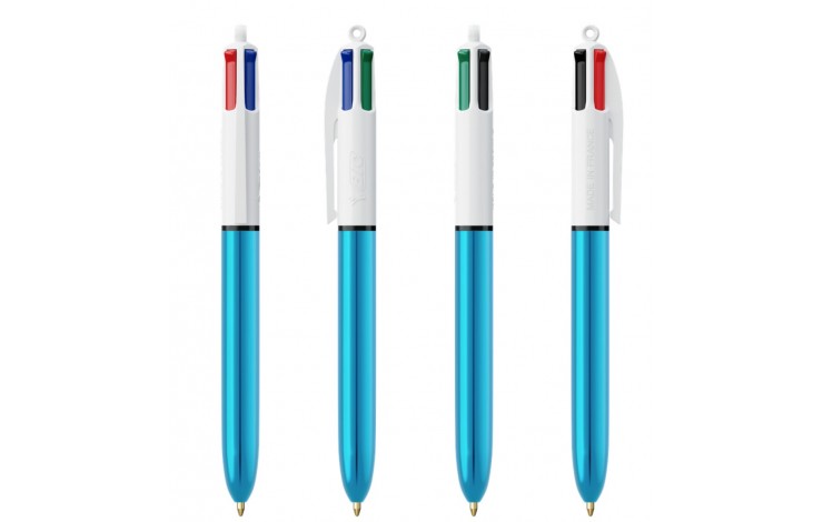 BIC 4 Colours Shine Ballpen