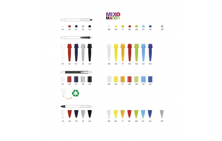 BIC Wide Body Digital Ballpen