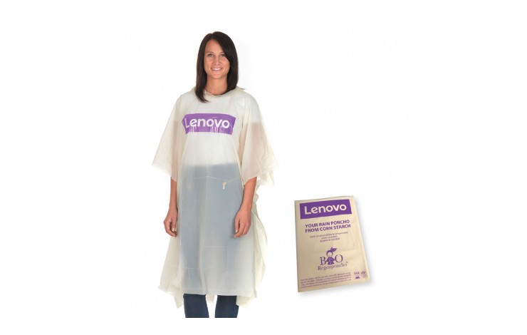 Biodegradable Rain Poncho