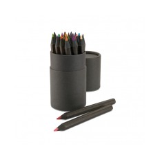 Black 24 Pencil Tube