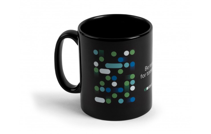 Black Wycombe Dye Sublimation Mug