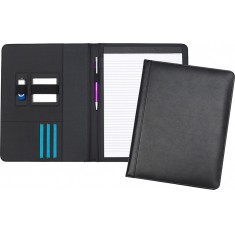 Blaston A4 Leather Unzipped Folder
