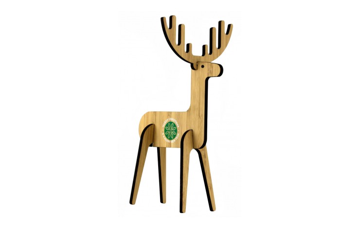 Bamboo Reindeer Decoration