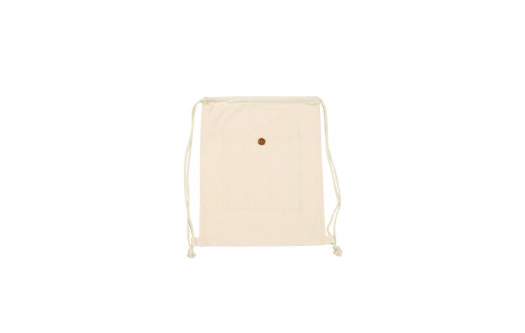 Bramwell Cotton Kangaroo Drawstring Bag
