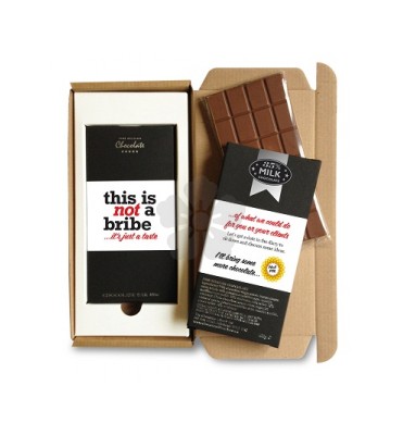 chocolate bar luxury branded milk 100g