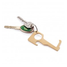 Brass Hygiene Hook Keyring