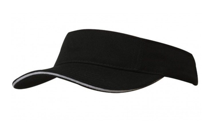 Brushed Heavy Cotton Visor