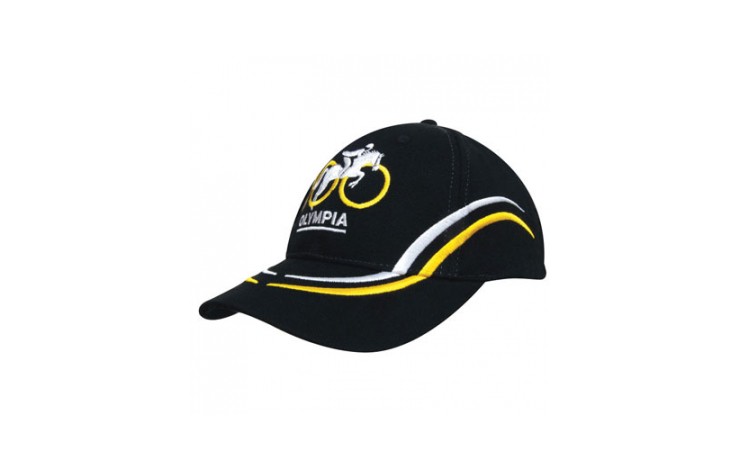 Brushed Heavy Cotton with Curved Embroidery on Crown and Peak