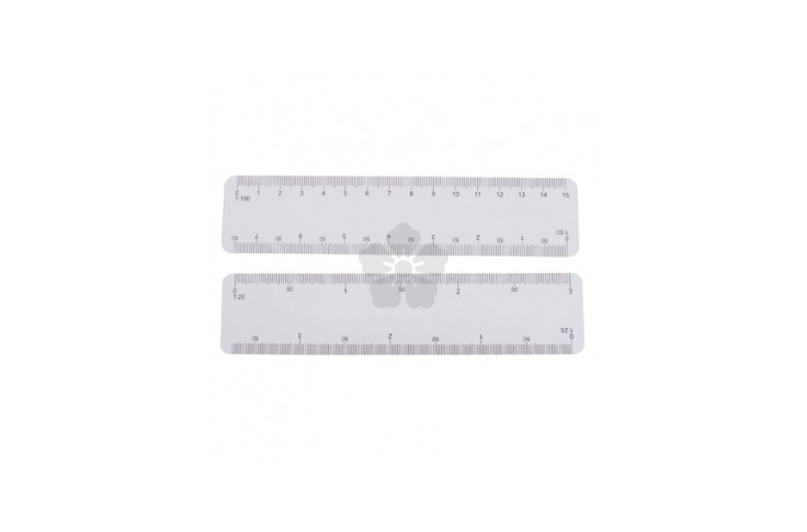 Promotional Budget 6 inch/150mm Scale Ruler, Personalised by MoJo ...
